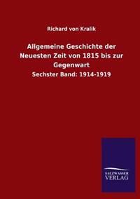 Bokomslag för "Allgemeine Geschichte der Neuesten Zeit von 1815 bis zur Gegenwart"