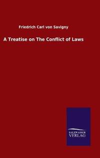 Kirjan kansi "A Treatise on The Conflict of Laws"