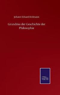 Kirjan kansi "Grundriss der Geschichte der Philosophie"