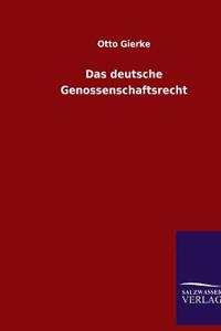 Das deutsche Genossenschaftsrecht