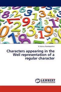 Characters appearing in the Weil representation of a regular character