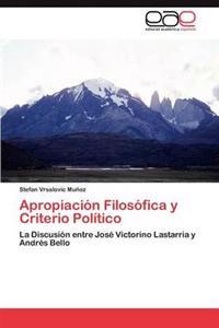 Apropiación Filosófica y Criterio Político