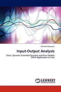 Input-Output Analysis