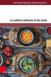La culture culinaire et les mots