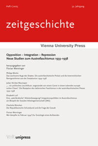 Opposition – Integration – Repression