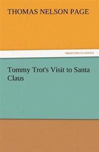Kirjan kansi "Tommy Trot's Visit to Santa Claus"