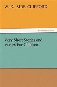 Bokomslag för "Very Short Stories and Verses for Children"