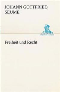Freiheit Und Recht
