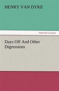 Bokomslag for "Days off and other digressions"