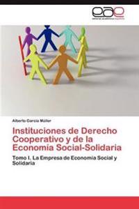 Bokomslag för "Instituciones de Derecho Cooperativo y de La Economia Social-Solidaria"