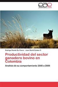 Productividad del Sector Ganadero Bovino En Colombia