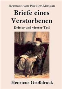 Bokomslag for "Briefe eines Verstorbenen (Großdruck)"