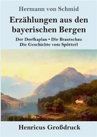 Bokomslag för "Erzählungen aus den bayerischen Bergen (Großdruck)"