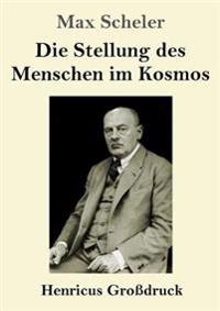 Kirjan kansi "Die Stellung des Menschen im Kosmos (Großdruck)"