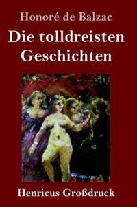 Bokomslag för "Die tolldreisten Geschichten (Großdruck)"