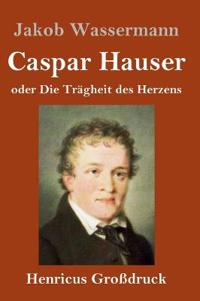 Bokomslag för "Caspar Hauser oder Die Trägheit des Herzens (Großdruck)"
