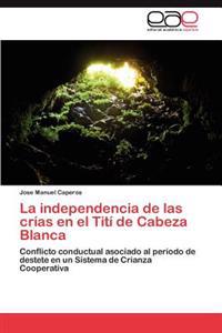 La Independencia de Las Crias En El Titi de Cabeza Blanca