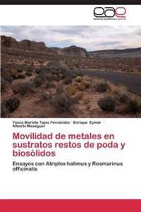 Bokomslag för "Movilidad de Metales En Sustratos Restos de Poda Y Biosólidos"