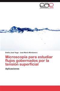 Microscopia Para Estudiar Flujos Gobernados Por La Tension Superficial
