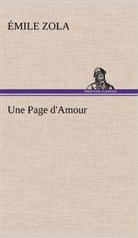 Bokomslag for "Une page d'amour"
