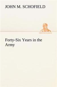 Kirjan kansi "Forty-Six Years in the Army"