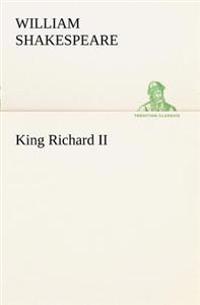 Kirjan kansi "King Richard II"