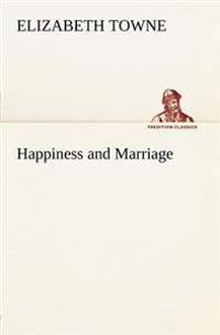 Kirjan kansi "Happiness and Marriage"