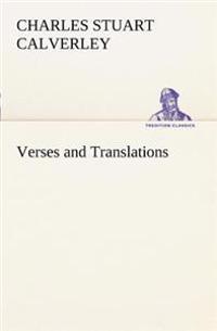 Bokomslag för "Verses and translations"