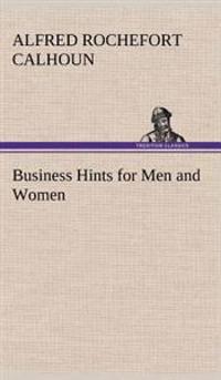 Business Hints for Men and Women