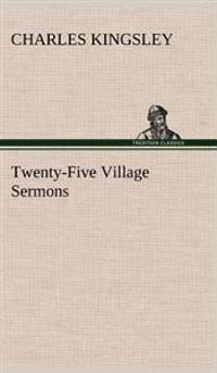 Bokomslag for "Twenty-five Village Sermons"