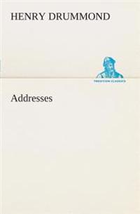 Bokomslag for "Addresses"