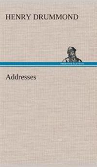 Bokomslag for "Addresses"