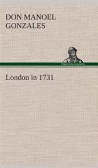 Bokomslag for "London in 1731"