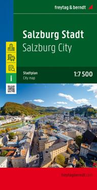 Salzburg city, City Plan 1:7.500