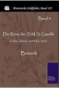 Kirjan kansi "Die Reise Der S.M.S. Gazelle in Den Jahren 1874 Bis 1876"