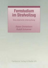 Studien und Materialien zum Straf- und Massregelvollzug