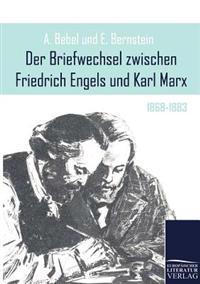 Kirjan kansi "Der Briefwechsel Zwischen Friedrich Engels Und Karl Marx"