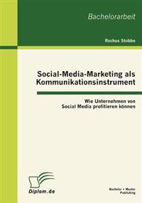 Bokomslag för "Social-Media-Marketing als Kommunikationsinstrument"
