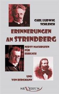 Erinnerungen an Strindberg nebst Nachrufen für Ehrlich und von Bergmann