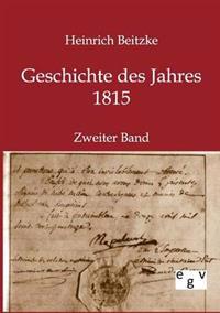 Geschichte des Jahres 1815