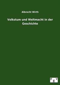 Kirjan kansi "Volkstum Und Weltmacht in Der Geschichte"