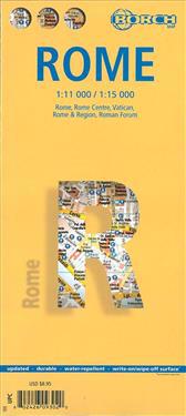 Rome, Rom, Borch Map
