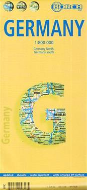 Germany, Deutschland, Borch Map