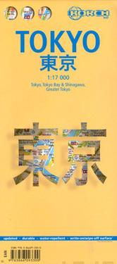 Tokyo, Tokio, Borch Map