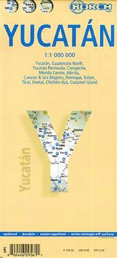 Yucatán, Yucatan, Borch Map