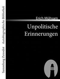 Bokomslag for "Unpolitische Erinnerungen"