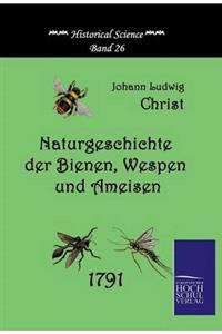 Bokomslag för "Naturgeschichte der Bienen, Wespen und Ameisen"