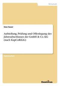 Aufstellung, Prüfung und Offenlegung des Jahresabschlusses der GmbH & Co. KG (nach KapCoRiLiG)