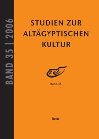 Studien zur Altägyptischen Kultur Band 35