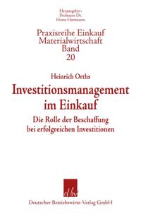 Investitionsmanagement im Einkauf.
